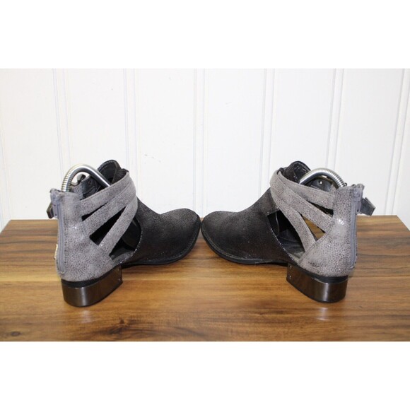 Vintage Everly-PL by Jeffrey Campbell Boots Western Black Metallic Size 6.5 - Picture 4 of 9